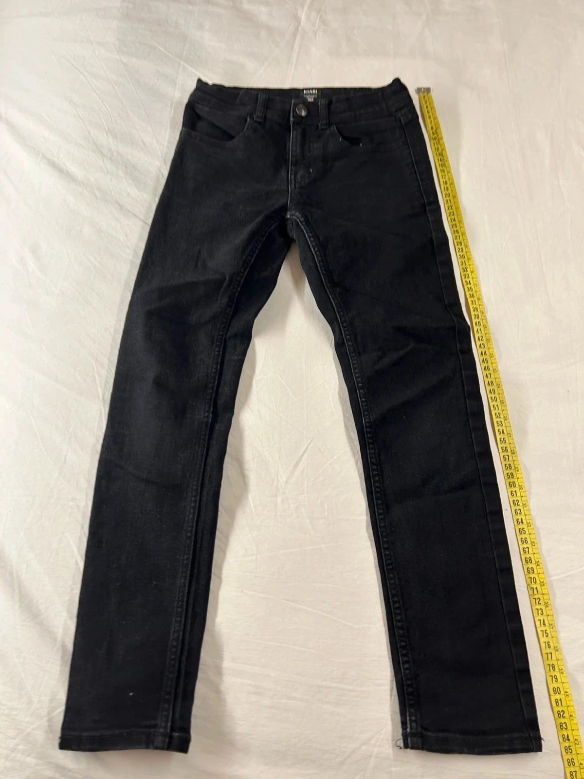 Zwarte slim fit jeans van Kiabi – photo 2
